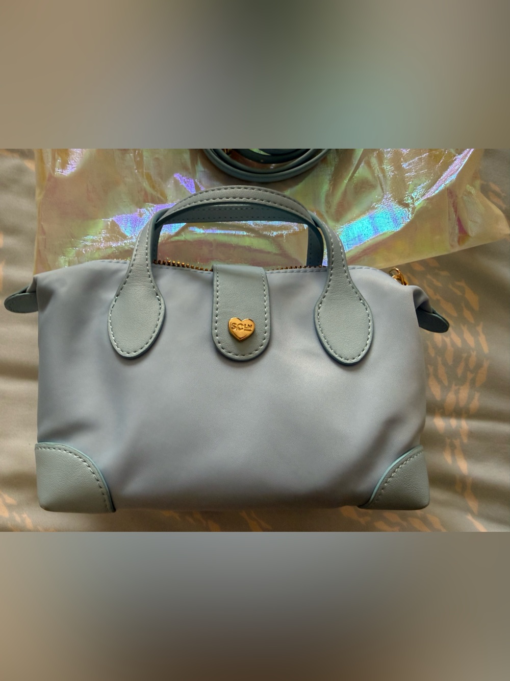 Stoney Clover Lane Light Blue Pouchette 02